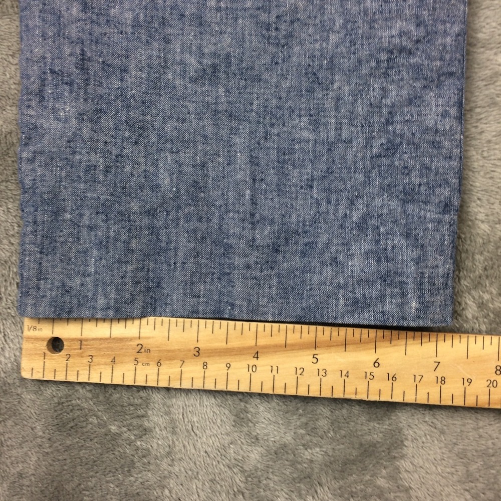 Ann Taylor Linen Dress Pants Womens 12 Blue Classic Career Preppy Teacher - Picture 11 of 16